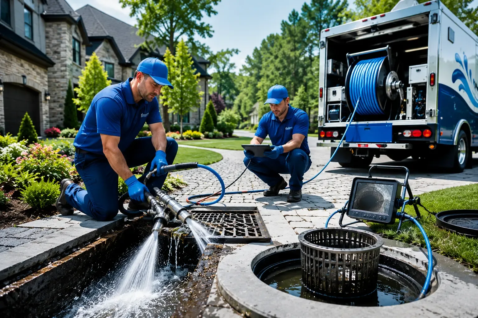 Local outdoor drain cleaning professionals in Arona, PA